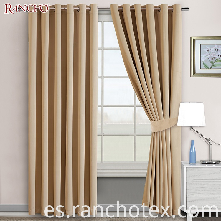 Pure Polyester Window Curtains